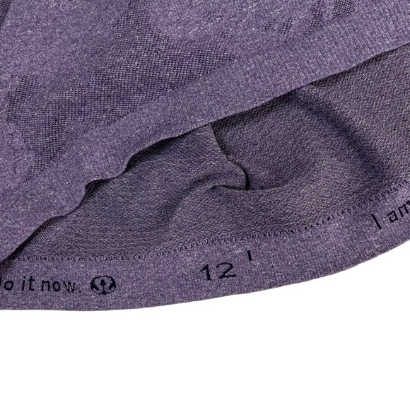 lululemon Run Swiftly Tech Racerback *Special Edition Concord Grape Sz 12 - Picture 13 of 16